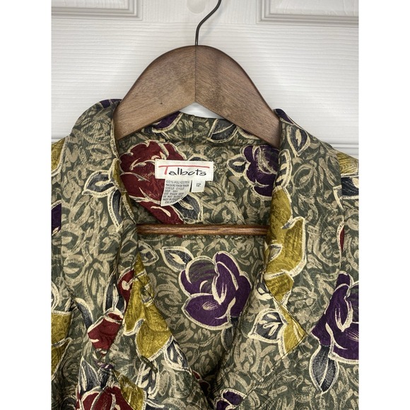 Talbots Multicolor Floral Blouse - Picture 3 of 3